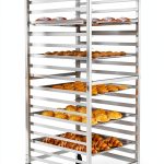 Venionwa 20 Tier Aluminum Bakery Rack Mobile Commercial-0