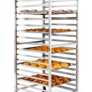 Venionwa 20 Tier Aluminum Bakery Rack Mobile Commercial-0