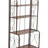 Commercial Bakery Rack Rustic Brown Industrial Storage-0