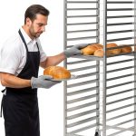 Nyeekoy Commercial Baking Rack 20-Tier Alloy Steel-0