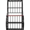 Boraam Bakers Rack Black Steel 5 Shelf Kitchen Storage-1