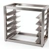 TdiriNar Stainless Steel Bakery Rack Portable 5 Tier Storage-1