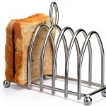 EALRIDV Toast Rack Stainless Steel 4-6 Slice Capacity-0