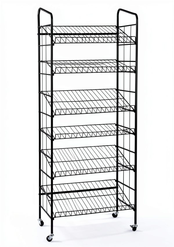 Commercial Bakery Rack Displays2go Steel Angled Shelves-0