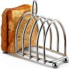 Frdhee Stainless Steel Toast Rack 6 Slice Heat Resistant-0