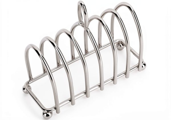 EALRIDV Toast Rack Stainless Steel 4-6 Slice Capacity-6