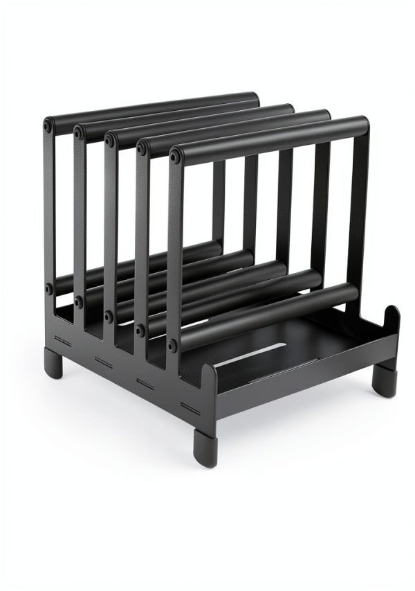 Nisorpa Pizza Peel Rack Alloy Steel Portable 5 Tier Storage-2