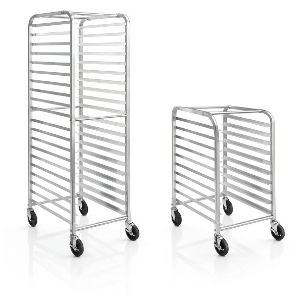 GRIDMANN Commercial Bakery Rack Front Back Loading Casters-5