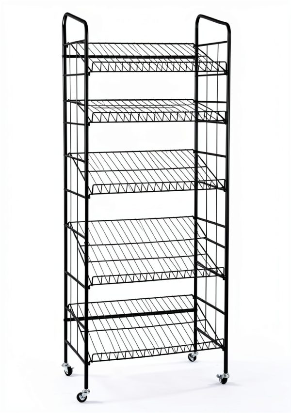 Commercial Bakery Rack Displays2go Steel Angled Shelves-1