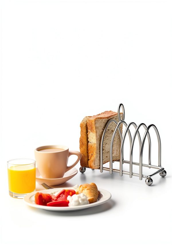EALRIDV Toast Rack Stainless Steel 4-6 Slice Capacity-3