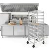 Sadoup Aluminum Bun Pan Rack Portable Commercial Bakery-6