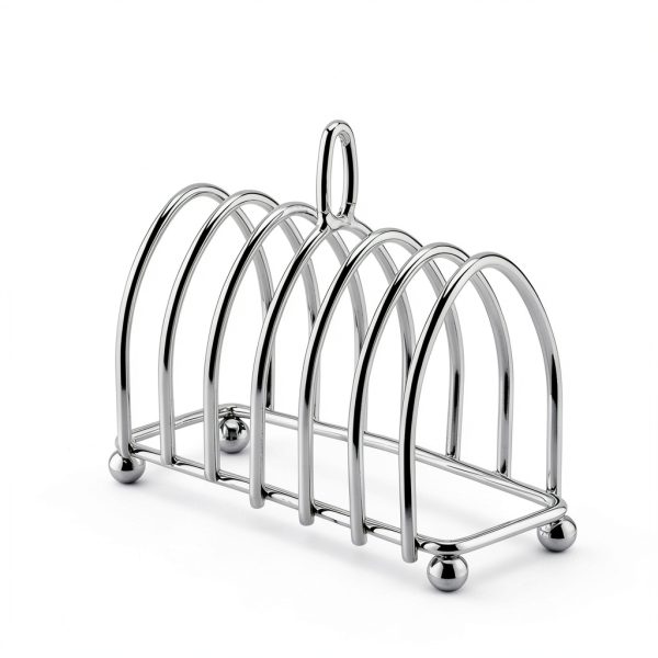 Frdhee Stainless Steel Toast Rack 6 Slice Heat Resistant-1