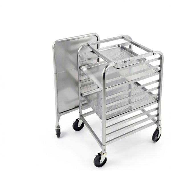 Profeeshaw 20 Tier Bakery Rack Aluminum Mobile Durable-2