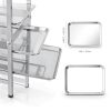 RCZSCBK 9-Tier Bakery Rack Metal Washable Commercial Kitchen-3