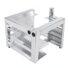TdiriNar Stainless Steel Bakery Rack Portable 5 Tier Storage-6