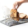 Kilo Chrome Toast Rack 6 Slot Breakfast Dining Metal-2