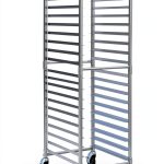 ReunionG Aluminum Bakery Rack Portable Lockable Storage-0