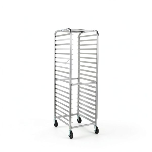 Profeeshaw 20 Tier Bakery Rack Aluminum Mobile Durable-1
