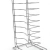 HUBERT Commercial Pizza Pan Rack Chrome Steel 10 Shelf-2