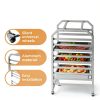 RCZSCBK 9-Tier Bakery Rack Metal Washable Commercial Kitchen-5