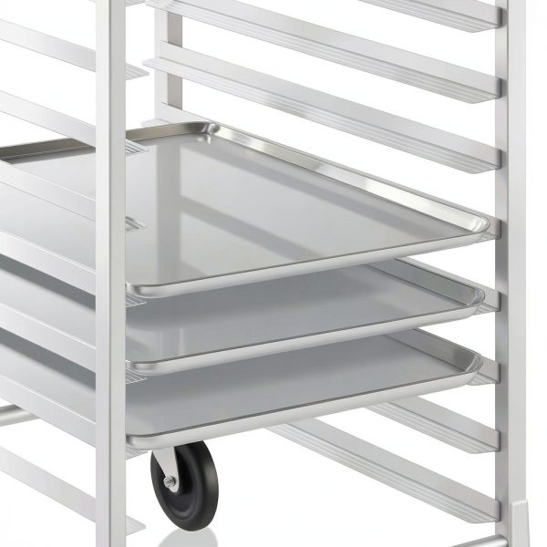 GRIDMANN Commercial Bakery Rack Front Back Loading Casters-3