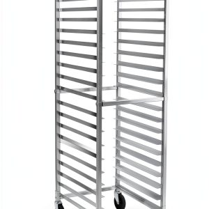 Profeeshaw 20 Tier Bakery Rack Aluminum Mobile Durable-0