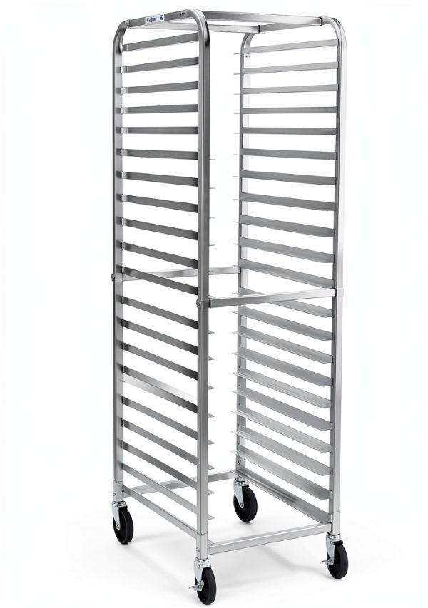Profeeshaw 20 Tier Bakery Rack Aluminum Mobile Durable-0