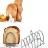 EALRIDV Toast Rack Stainless Steel 4-6 Slice Capacity-5
