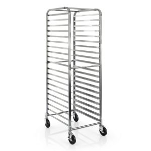 GRIDMANN Commercial Bakery Rack Front Back Loading Casters-0