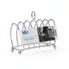 Kilo Chrome Toast Rack 6 Slot Breakfast Dining Metal-6