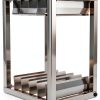 TdiriNar Stainless Steel Bakery Rack Portable 5 Tier Storage-2