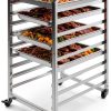 RCZSCBK 9-Tier Bakery Rack Metal Washable Commercial Kitchen-0