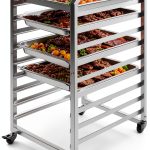 RCZSCBK 9-Tier Bakery Rack Metal Washable Commercial Kitchen-0
