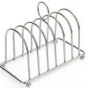 Tofficu Chrome Toast Rack Space Saving Kitchen Countertop-8