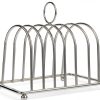 Tofficu Chrome Toast Rack Space Saving Kitchen Countertop-0