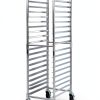 ReunionG Aluminum Bakery Rack Portable Lockable Storage-3