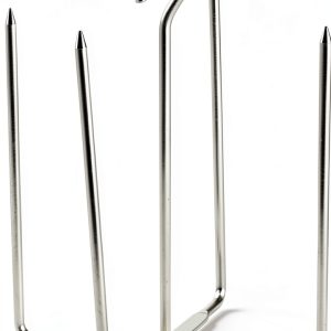 Fox Valley Traders Stainless Steel Baked Potato Spike Rack-0