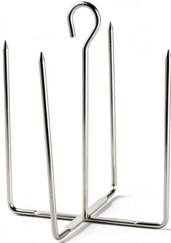 Fox Valley Traders Stainless Steel Baked Potato Spike Rack-0