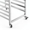 RCZSCBK 9-Tier Bakery Rack Metal Washable Commercial Kitchen-4