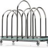 Kilo Toaster Rack Chrome Silver 6 Slot Toast Holder-0