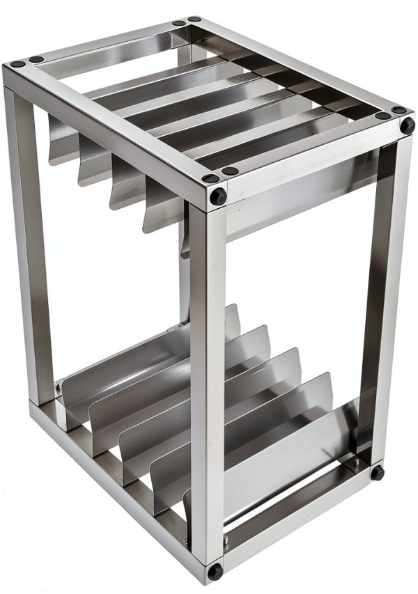 TdiriNar Stainless Steel Bakery Rack Portable 5 Tier Storage-3