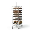Sandinrayli 20-Tier Bakery Rack Rust Resistant Alloy Steel-4