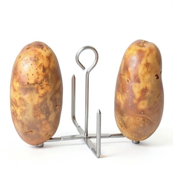 Fox Valley Traders Stainless Steel Baked Potato Spike Rack-2