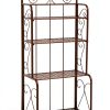 Commercial Bakery Rack Rustic Brown Industrial Storage-1