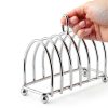 Frdhee Stainless Steel Toast Rack 6 Slice Heat Resistant-3