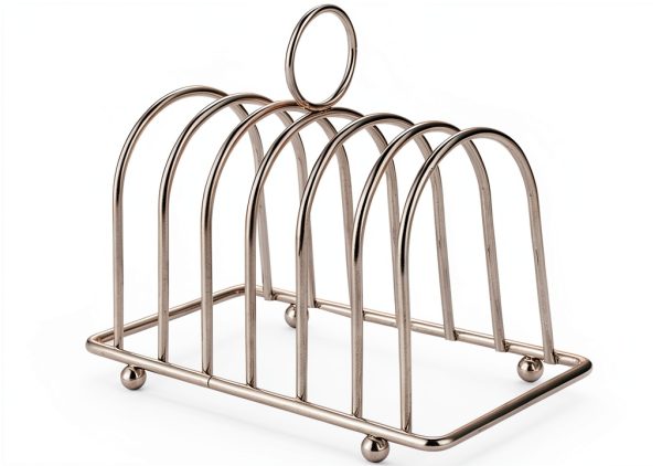 JAGTRADE Stainless Steel Toast Bread Rack Kitchen Storage-0
