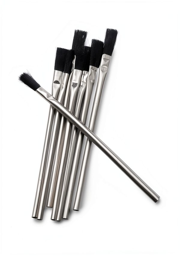 Acid Brushes Pro Grade 72 Count 3/8" Boar Hair Paint Brush Set-3