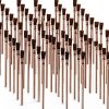 Acid Brushes Pro Grade 72 Count 3/8" Boar Hair Paint Brush Set-0
