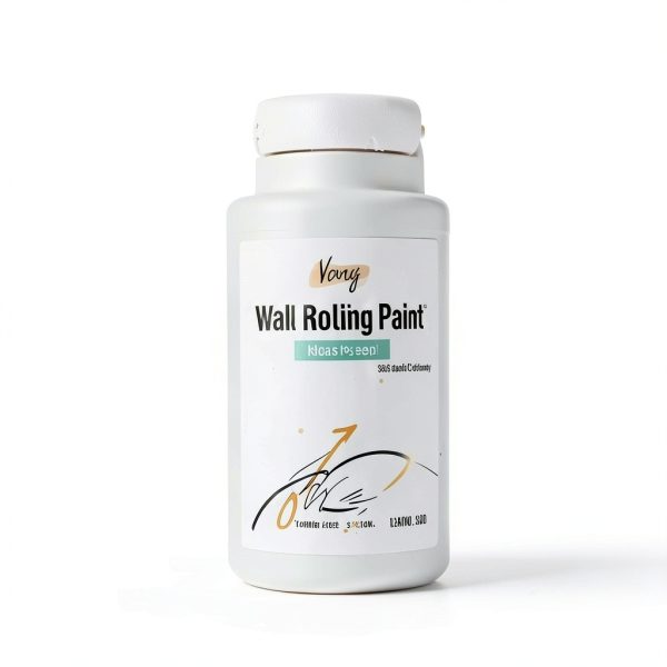 White Paint by Verny Touch Up with Integrated Roller Brush, Low Odor-4