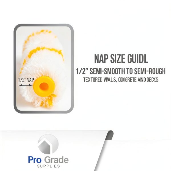 Paint Roller Tool Kit Pro Grade 10-Piece Mini Set with Plastic Tray-2